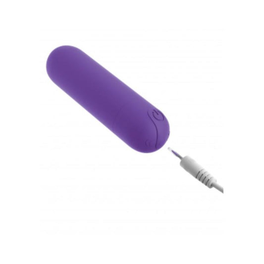 Vibrating Bullet Play Rechargeable USB 10 Functions Purple - UABDSM