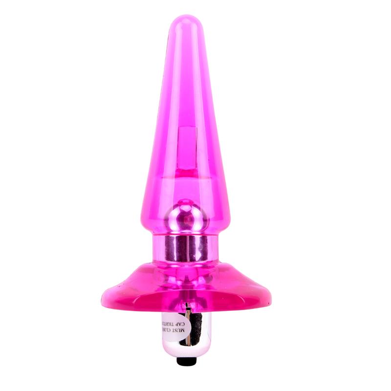 Vibrating Butt Plug Nicoles 2.5 x 3.2 cm Pink - UABDSM