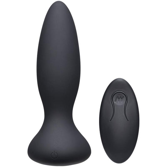 Vibrating Butt Plug Vibe Adventurous Black - UABDSM