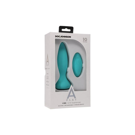 Vibrating Butt Plug Vibe Experienced Turquoise - UABDSM