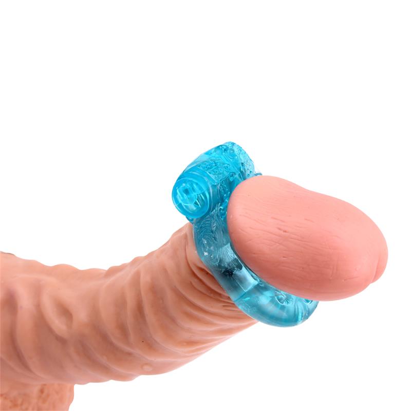 Vibrating Cock Ring 1.8 cm Blue - UABDSM