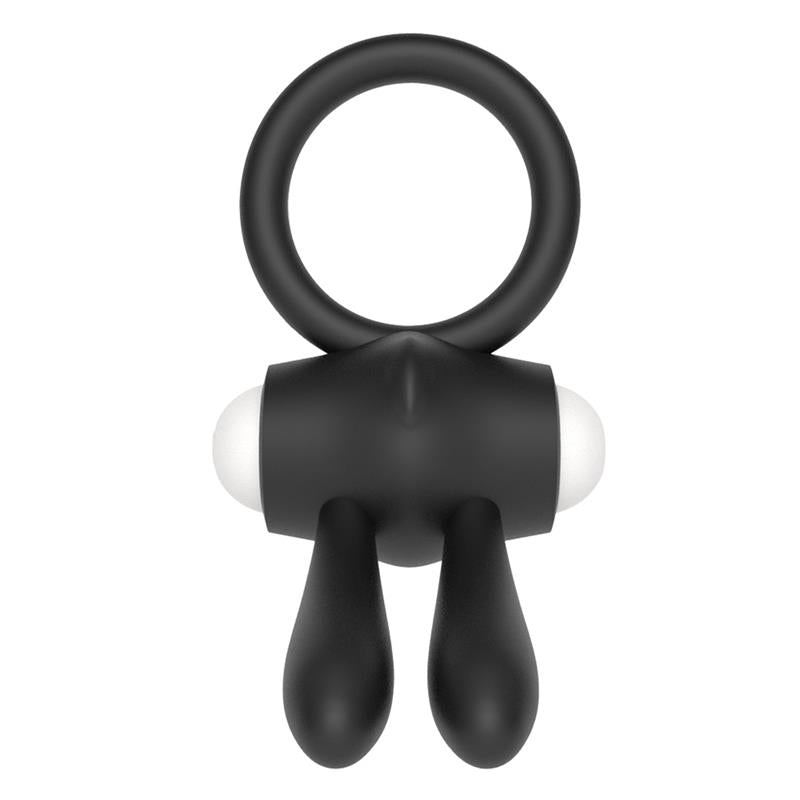 Vibrating Cockring Power Clit Black - UABDSM