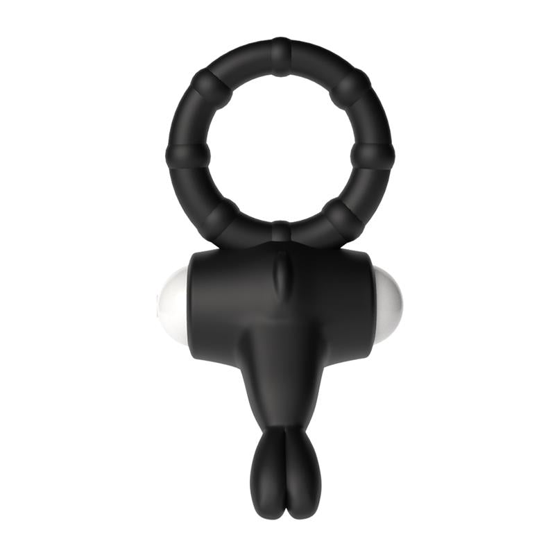 Vibrating Cockring Power Clit Black - UABDSM