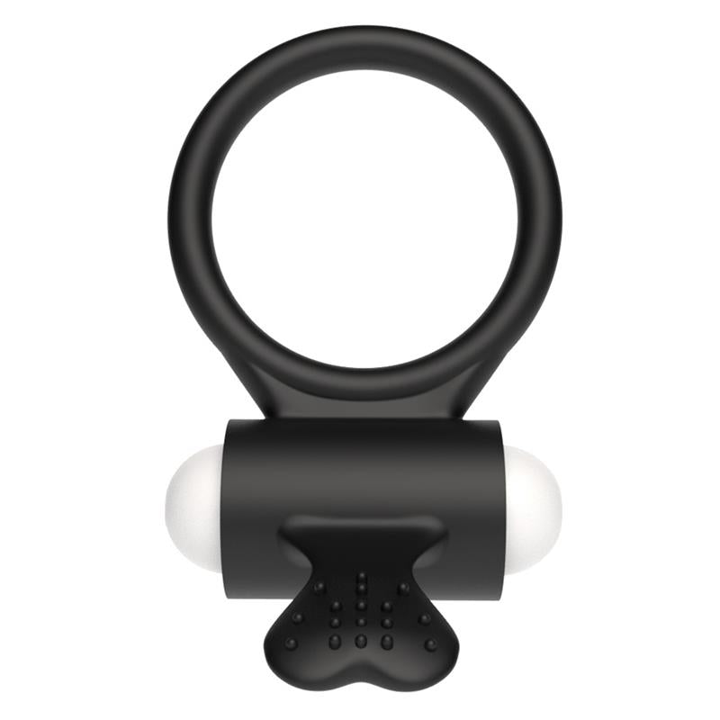 Vibrating Cockring Power Clit Black - UABDSM