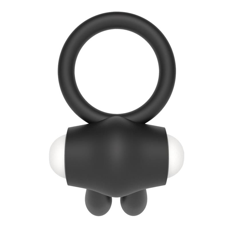 Vibrating Cockring Power Clit Black - UABDSM