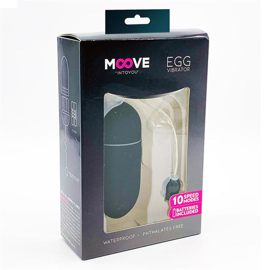 Vibrating Egg 10 Functions Black - UABDSM