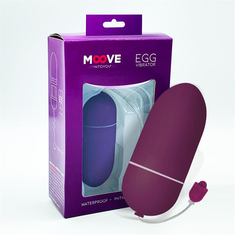 Vibrating Egg 10 Functions Dark Purple - UABDSM