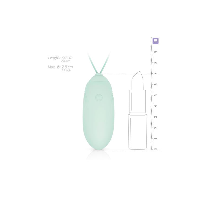 Vibrating Egg USB Green - UABDSM