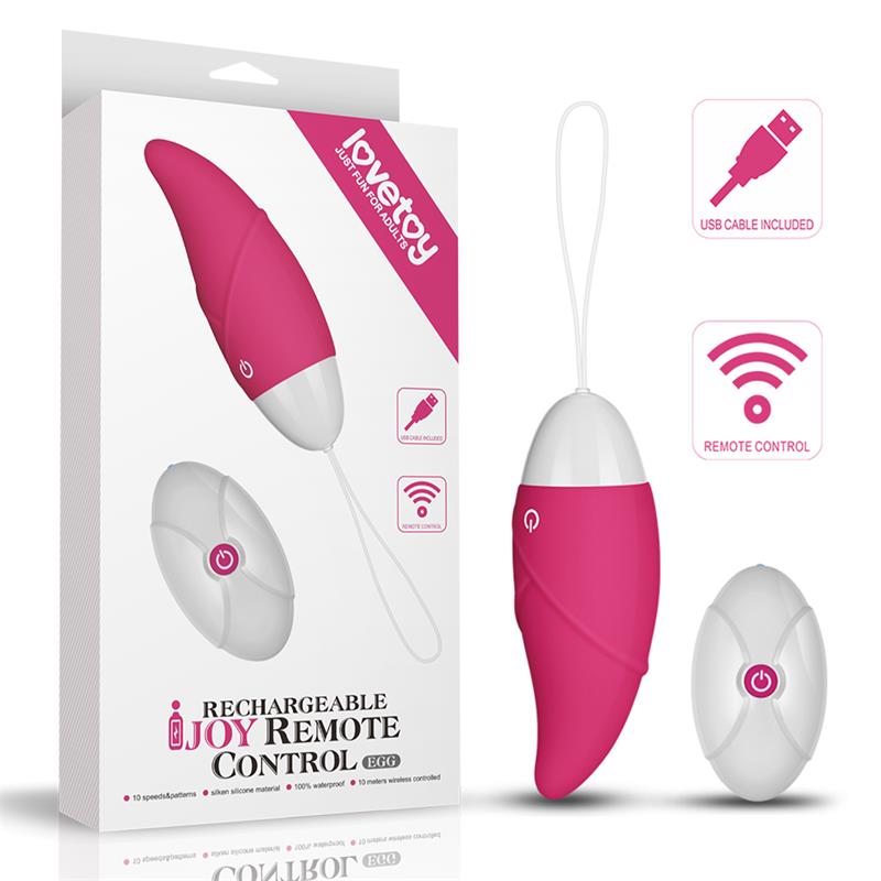 Vibrating Egg iJoy Remote Control USB Pink - UABDSM