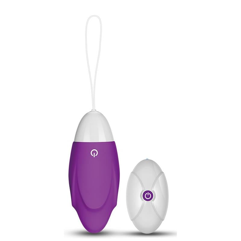 Vibrating Egg iJoy Remote Control USB Purple - UABDSM