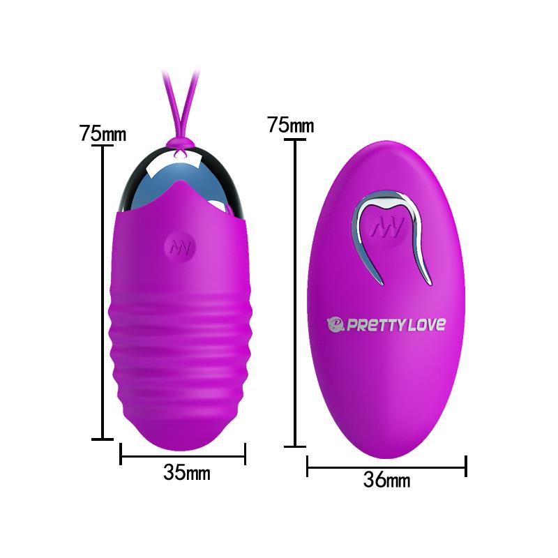 Vibrating Egg Jessica USB Purple - UABDSM