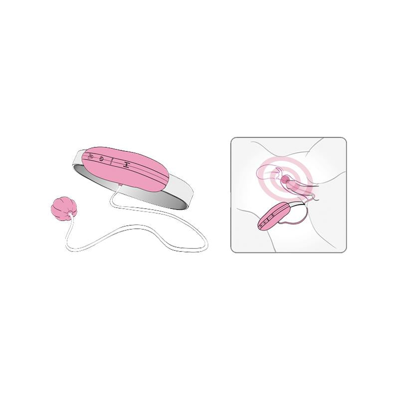 Vibrating Egg Play Ball Silicone 3.9 x 3.5 cm - UABDSM