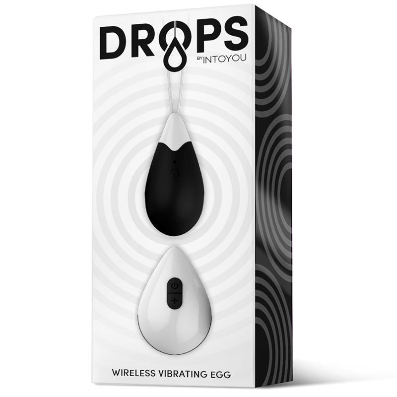 Vibrating Egg Remote Control USB Silicone Black - UABDSM