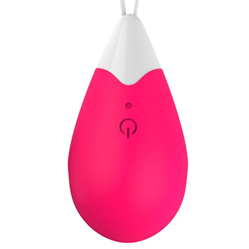 Vibrating Egg Remote Control USB Silicone Pink - UABDSM
