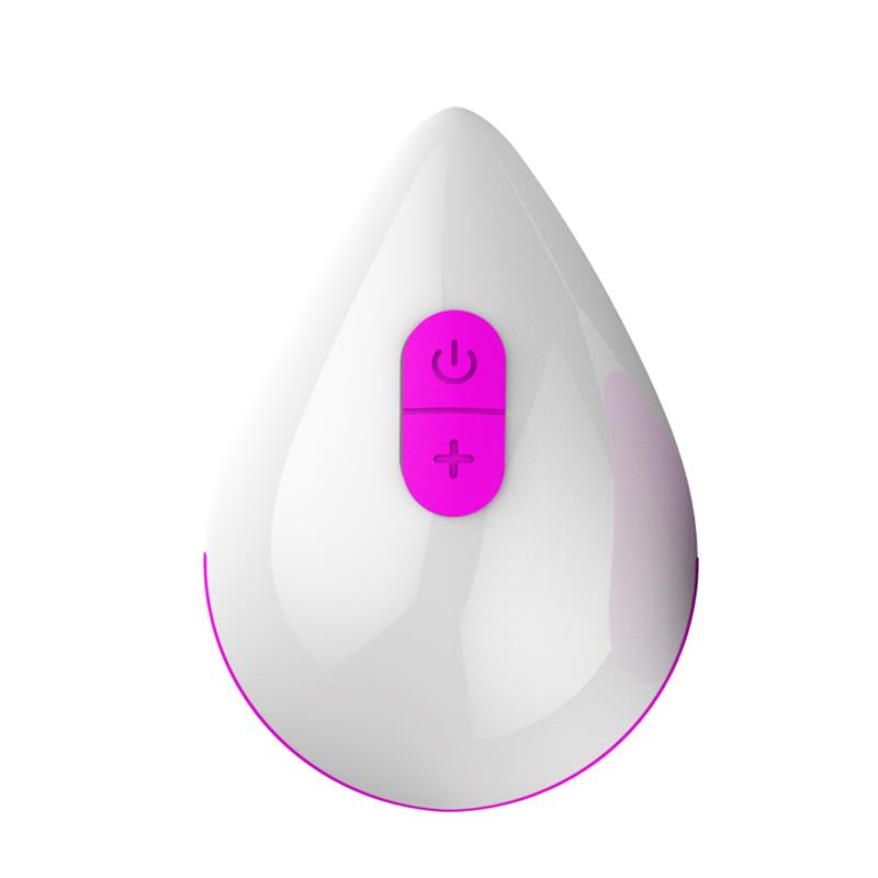 Vibrating Egg Remote Control USB Silicone Purple - UABDSM