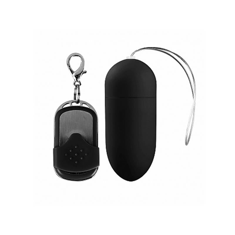 Vibrating Egg with Remote Control Black - UABDSM