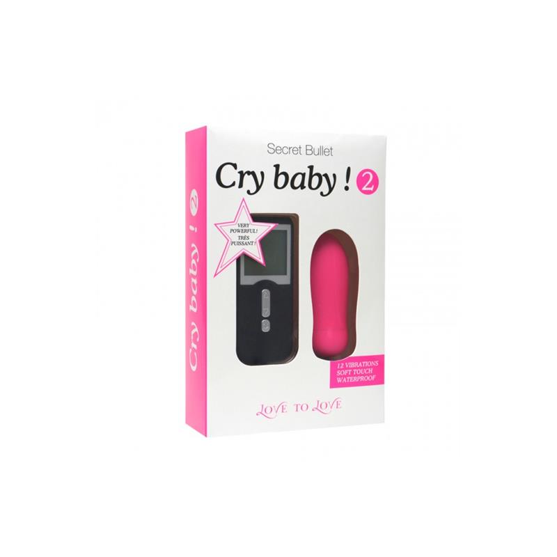 Vibrating Egg with Remote Control Cry Baby 2 - UABDSM