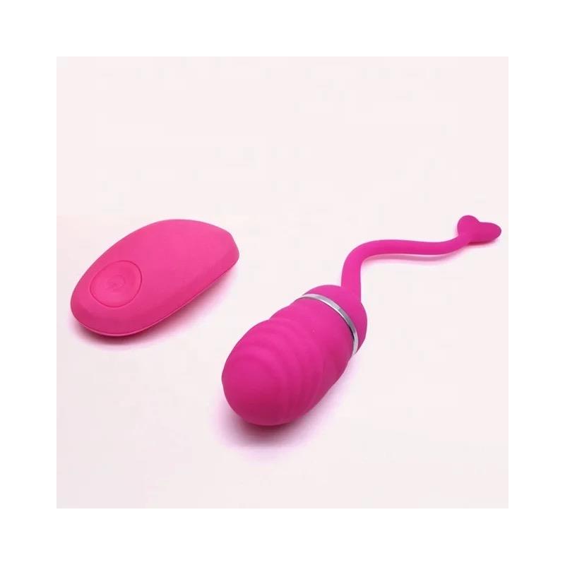 Vibrating Egg with Remote Control Odise USB Silicone Pink - UABDSM