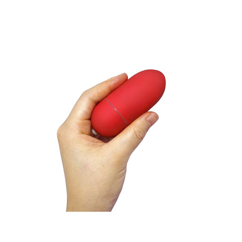 Vibrating Egg with Remote Control Red - UABDSM