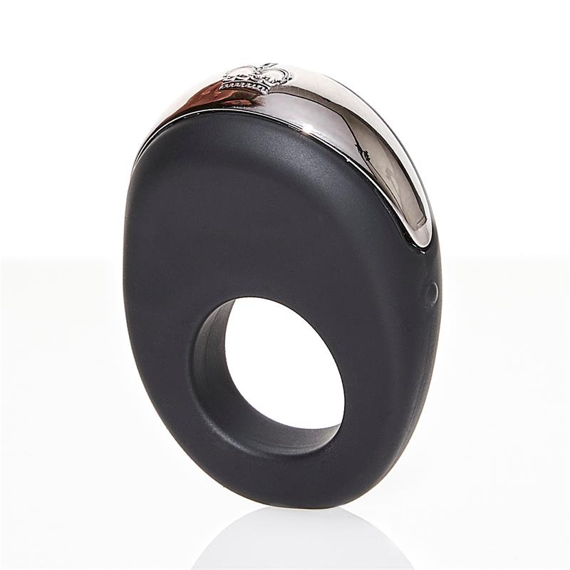 Vibrating Penis Ring Atom Black - UABDSM