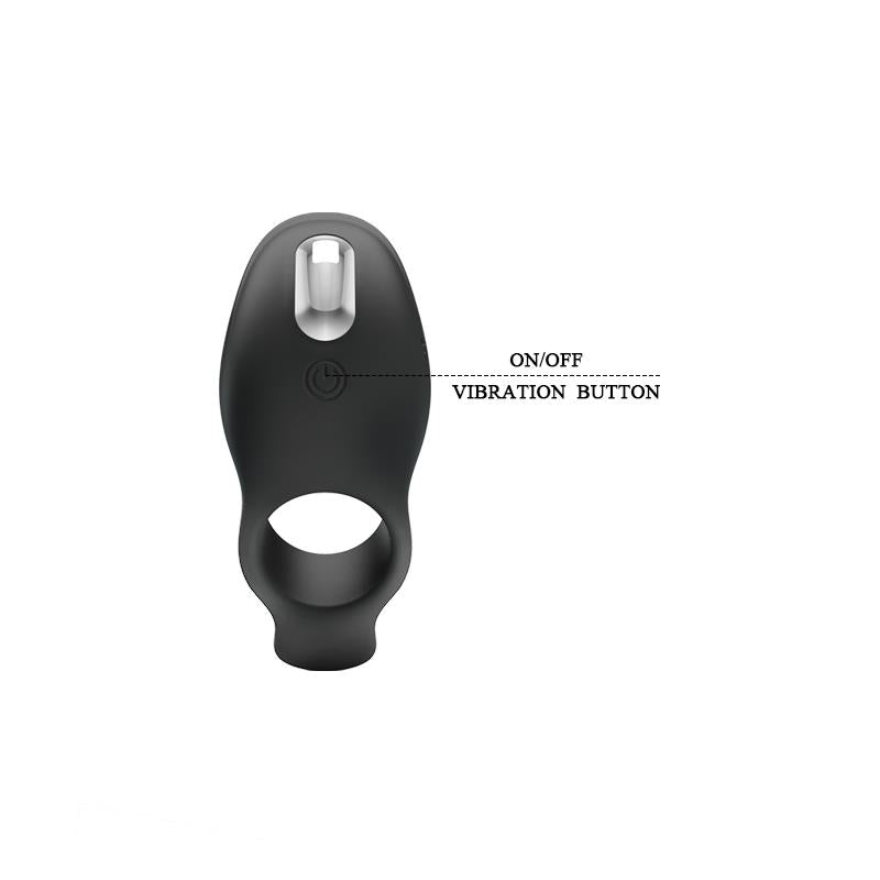 Vibrating Penis Ring USB Silicone - UABDSM