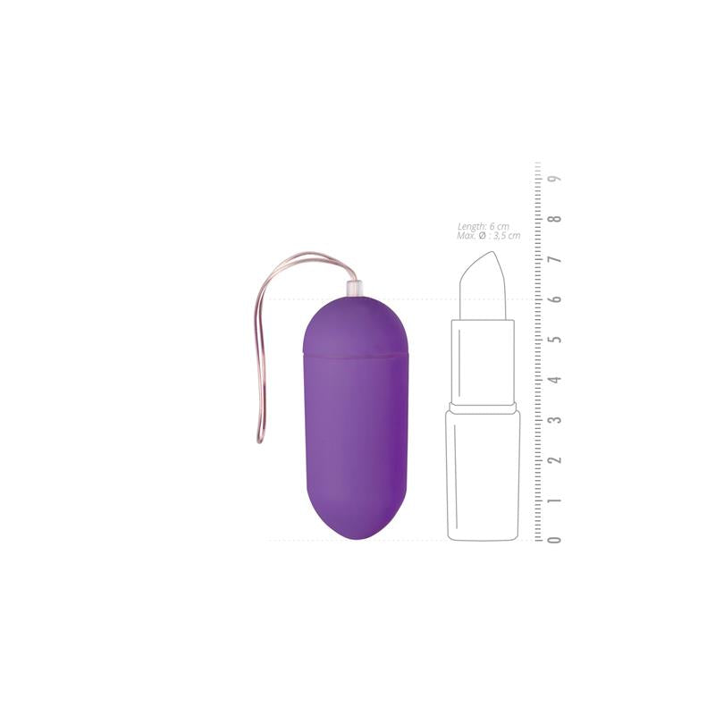 Vibration Egg Remote Control 10 Functions Purple - UABDSM