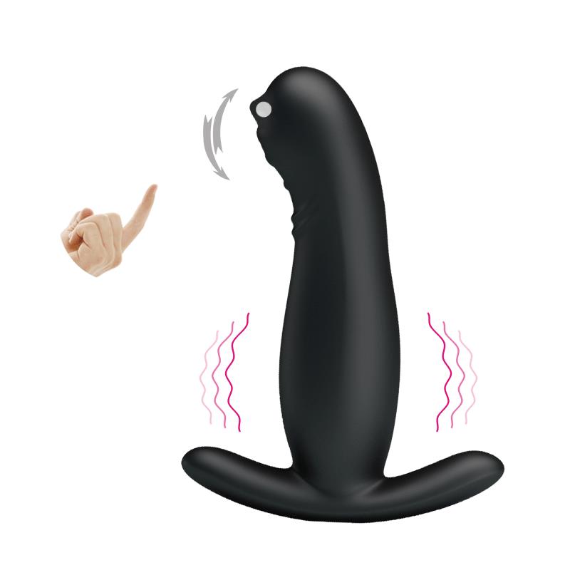 Vibrator Prostate Massager with Tickling Function - UABDSM