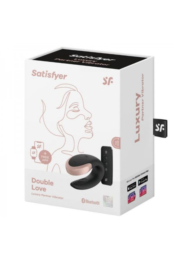 Satisfyer Double Love Black - UABDSM