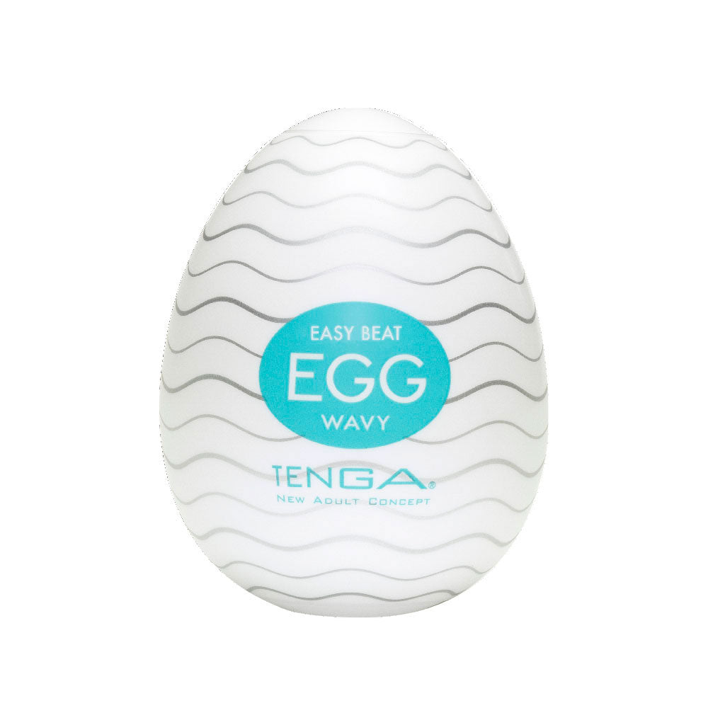 Tenga Wavy Egg Masturbator - UABDSM