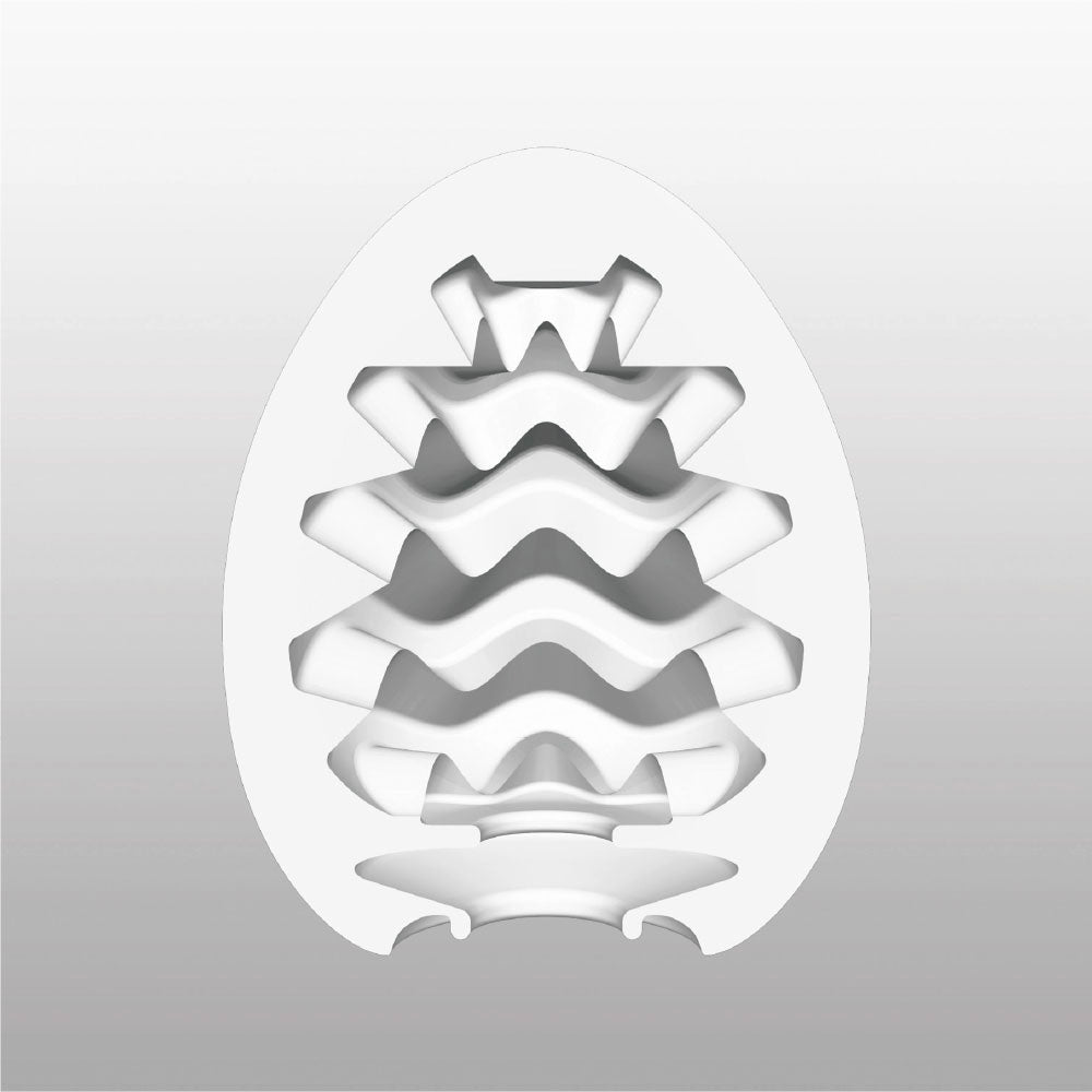 Tenga Wavy Egg Masturbator - UABDSM