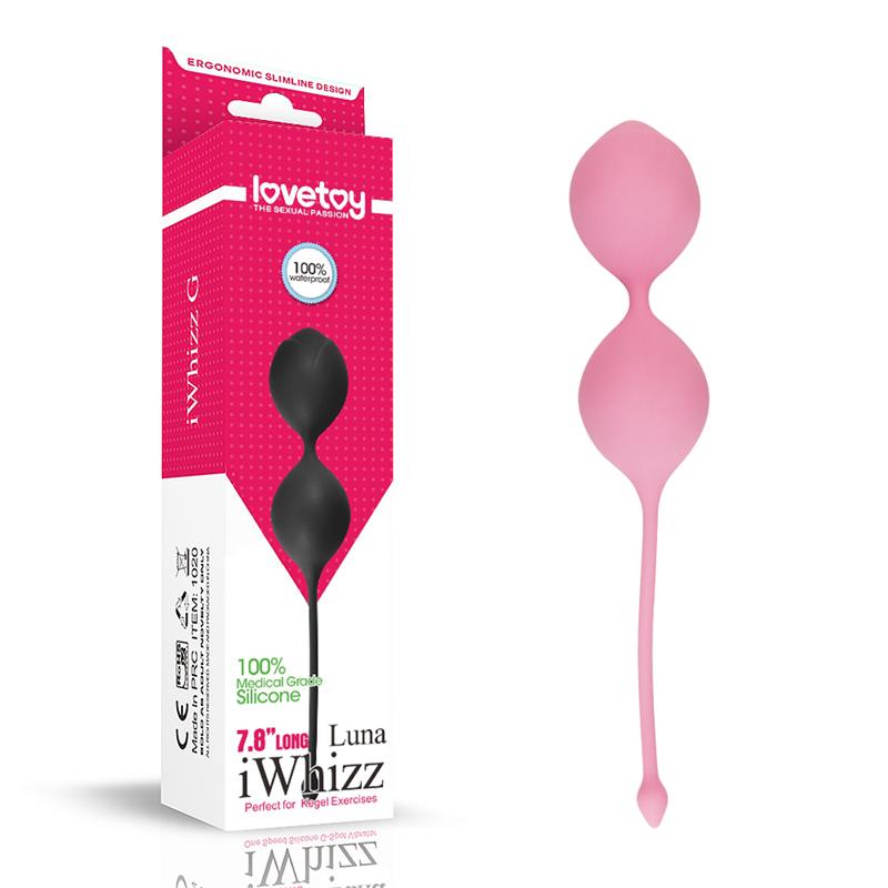 Weighted Kegel Balls iWhizz Luna Pink - UABDSM