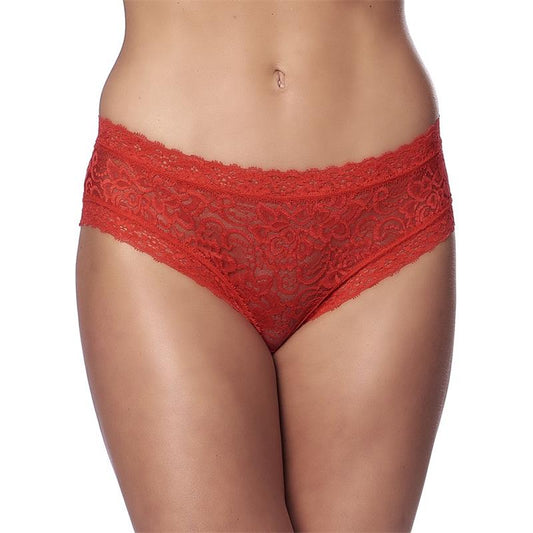 Wide Panties Corset Type Red One Size - UABDSM
