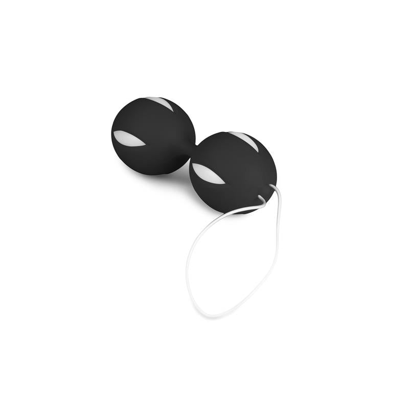 Wiggle Duo Kegel Ball Black and White - UABDSM