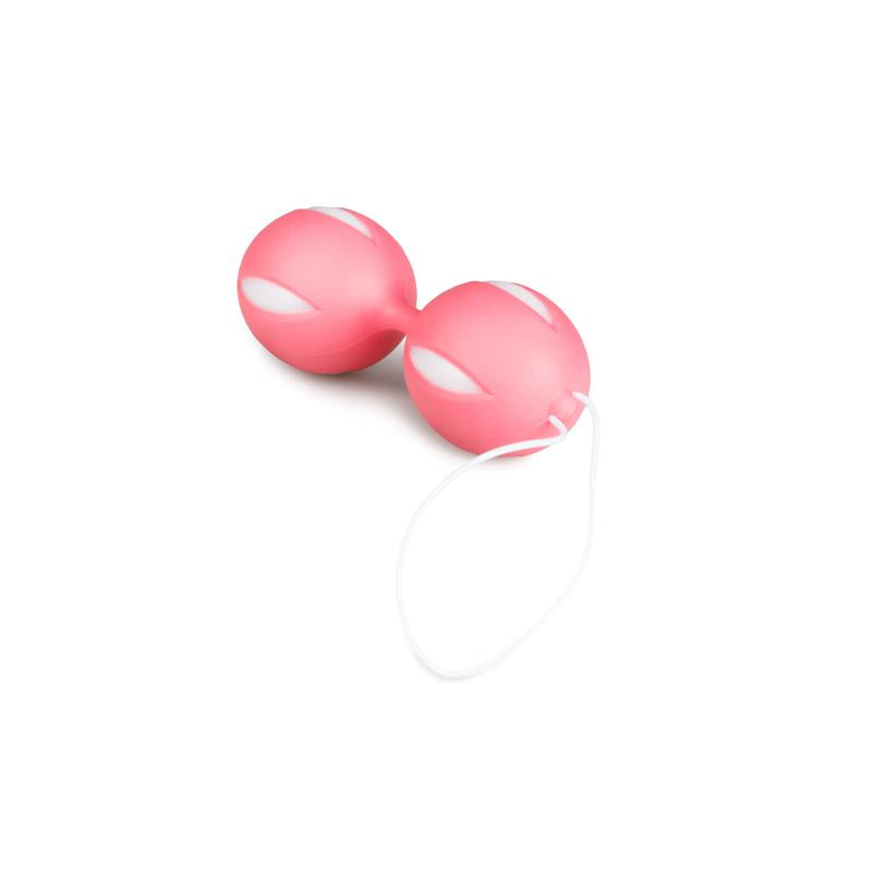 Wiggle Duo Kegel Ball Pink and White - UABDSM