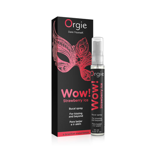 Orgie Wow! Strawberry Ice Bucal Spray - UABDSM