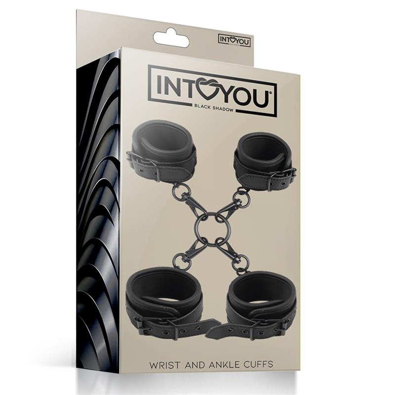 Wrist and Ankle Cuffs Set Vegan Leather - UABDSM