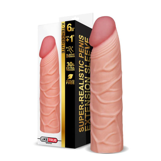 X-Tender Lite Super Realistic Penis Extension Sleeve 68 - UABDSM