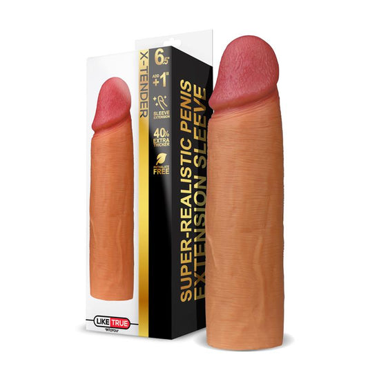 X-Tender Super Realistic Penis Sleeve Liquified Silicone 65 - UABDSM