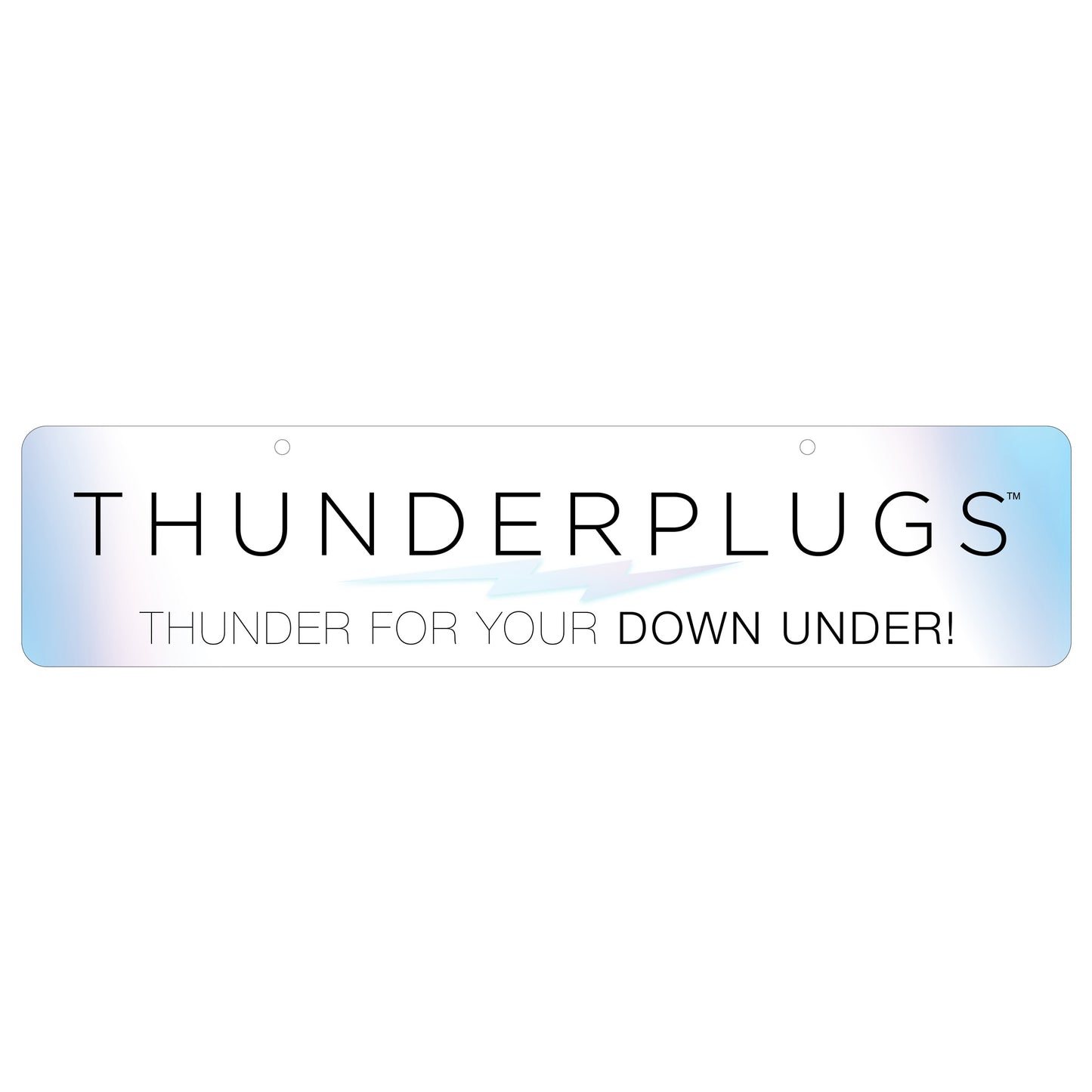 Thunderplugs Display Sign - UABDSM