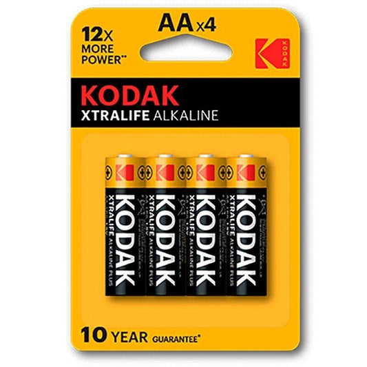 Xtralife Alkaline battery AA LR6 Blister of 4 - UABDSM