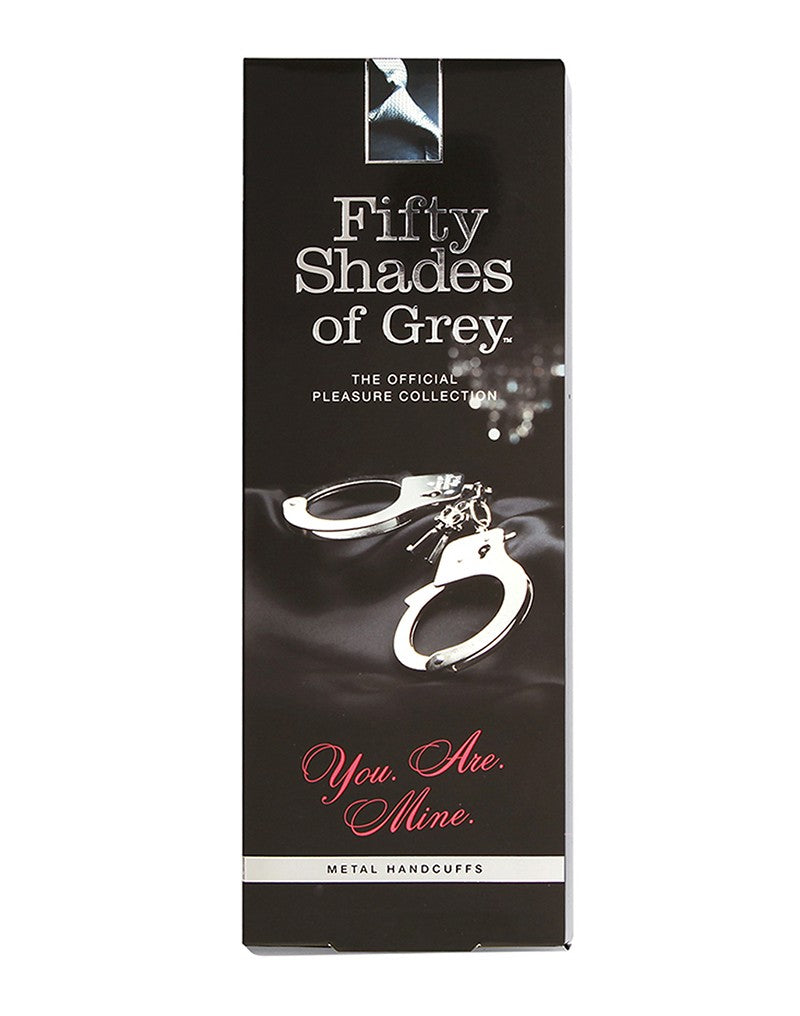 You Are Mine - FSoG Metal Handcuffs - UABDSM