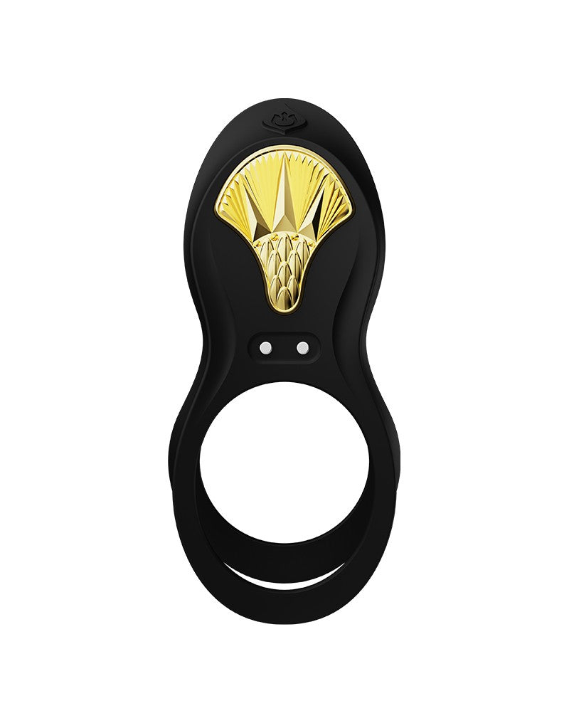 ZALO - Bayek - Cockring Vibrator (with Remote Control) - Black - UABDSM