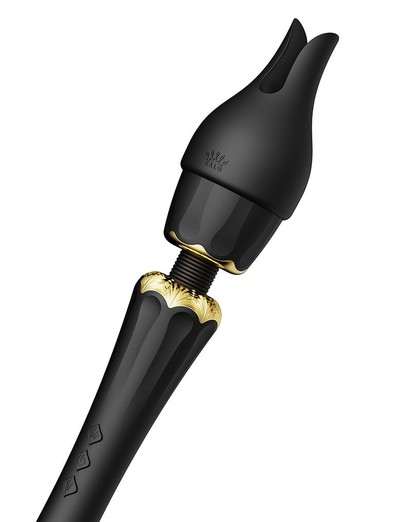 ZALO - Kyro - Wand Vibrator - Black - UABDSM