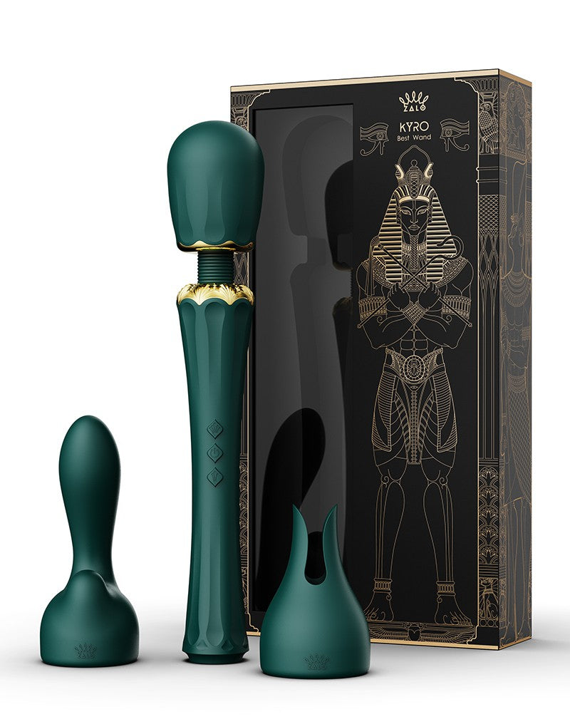 ZALO - Kyro - Wand Vibrator - Green - UABDSM