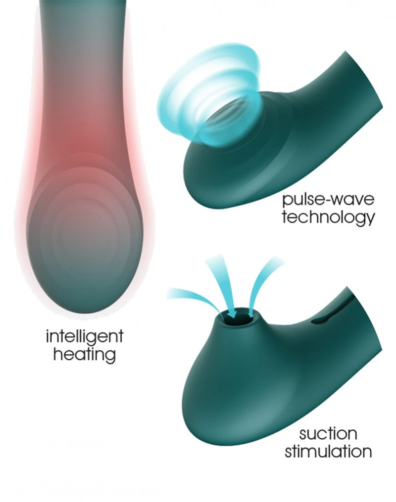 ZALO Queen - PulseWave Vibrator - UABDSM